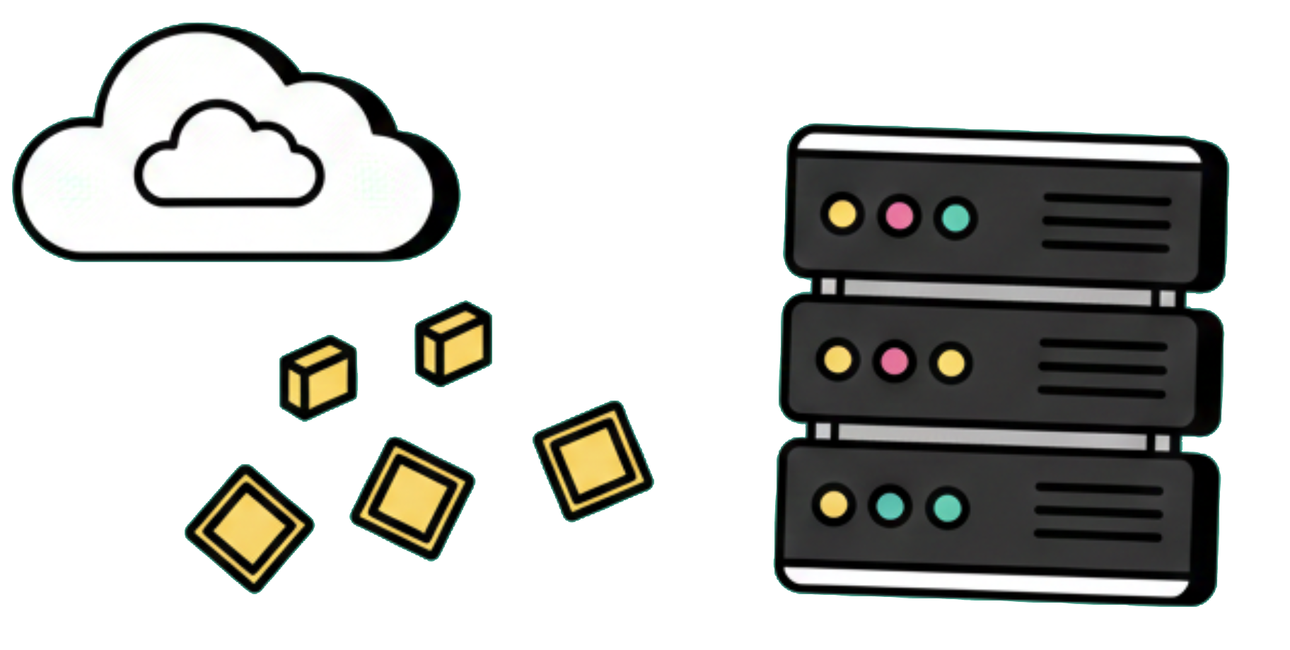 Cloud Security Illustration